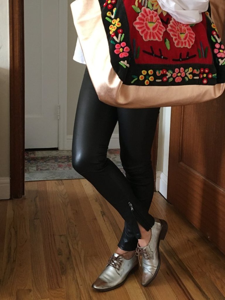 J Brand Leather Pants